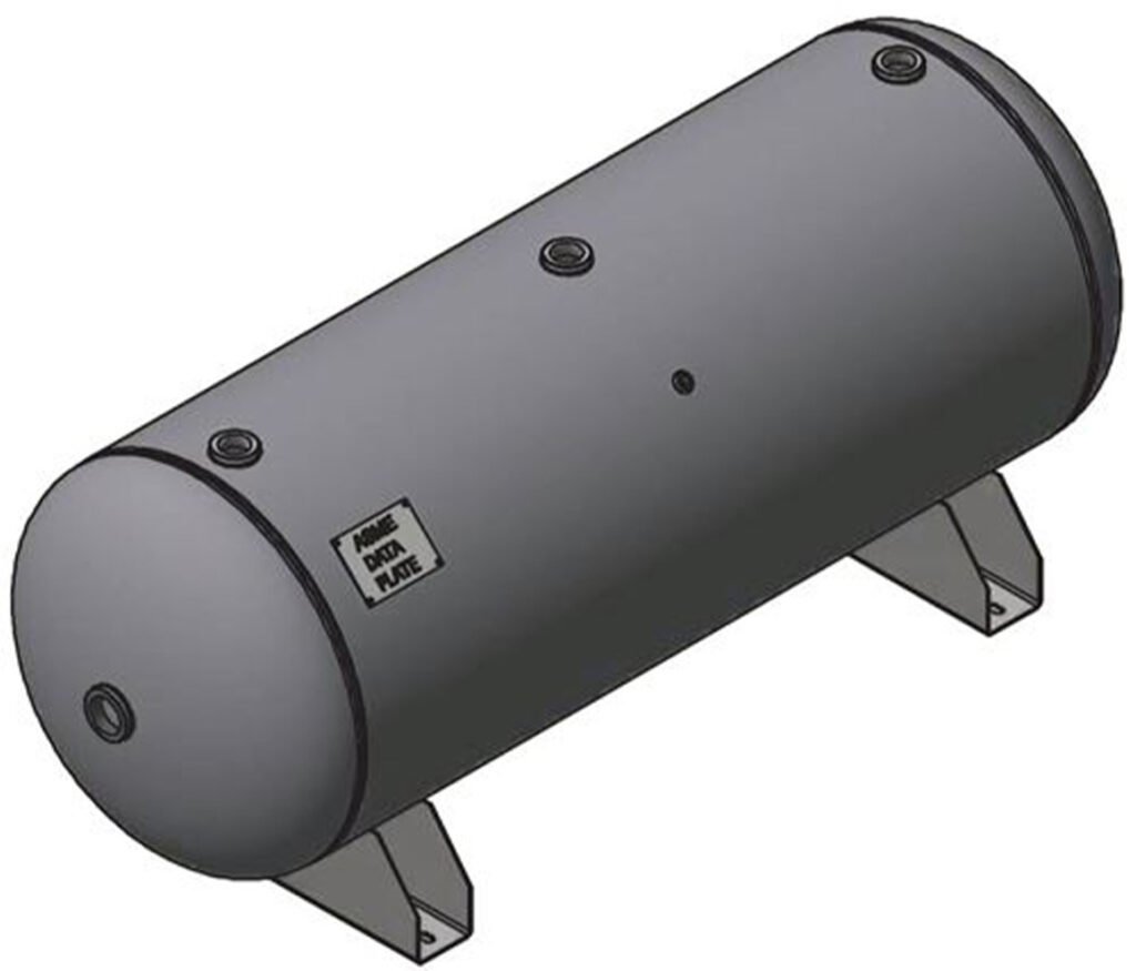 Steel Fab 80 Gallon Horizontal Air Tank
