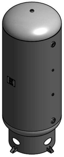Steel Fab 200 Gallon Vertical Air Tank